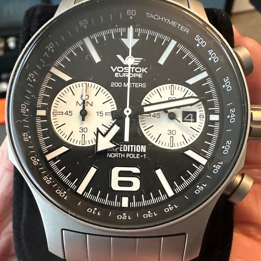 Black and Silver Men's Watch